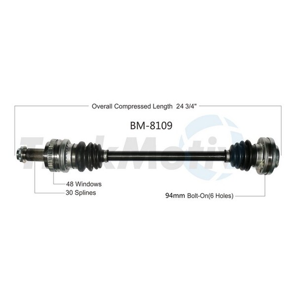Surtrack Axle Cv Axle Shaft, Bm-8109 BM-8109 - main